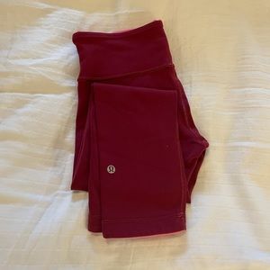 Lululemon leggings-reversible!